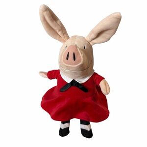 Kohl’s Cares Olivia Plush Pink Pig Stuffed Animal 12 inch Ian Falconer Toy